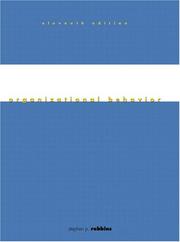Organizational Behavior