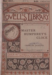 Master Humphrey's Clock