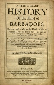 A true & exact history of the island of Barbadoes
