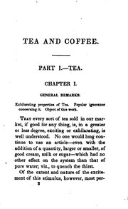 Tea and coffee